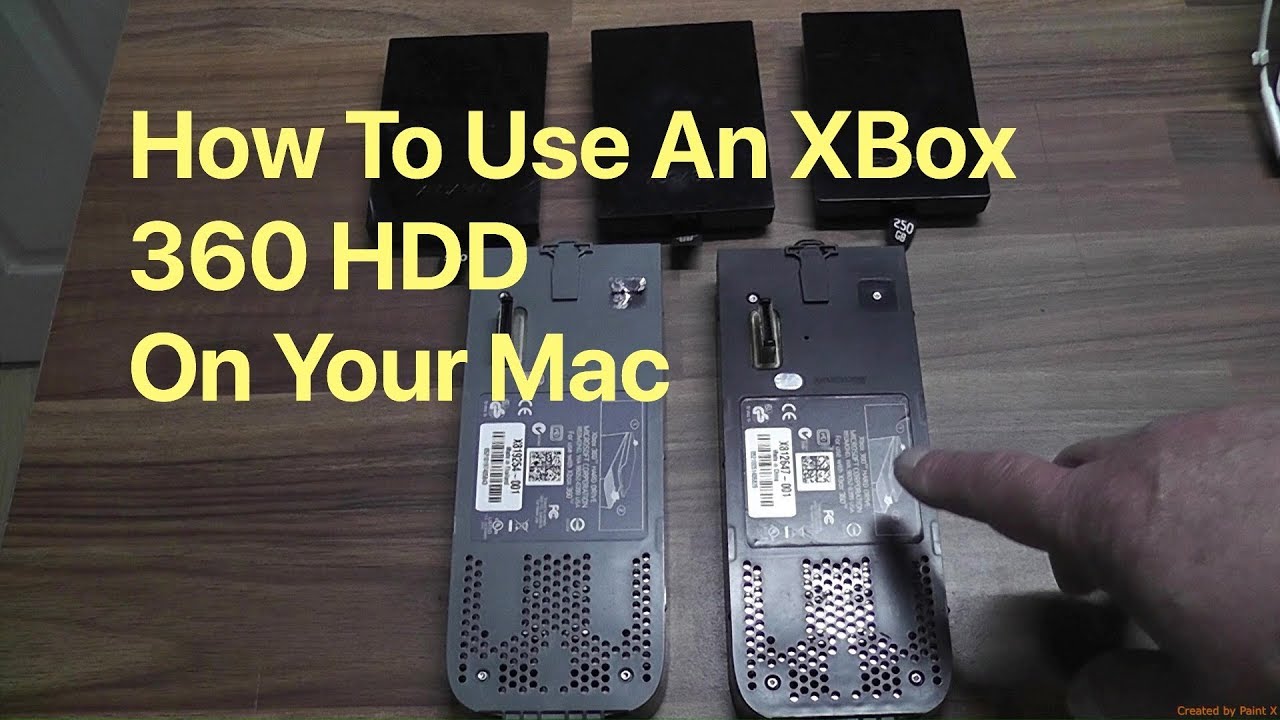 format hard drive for xbox 360 on mac